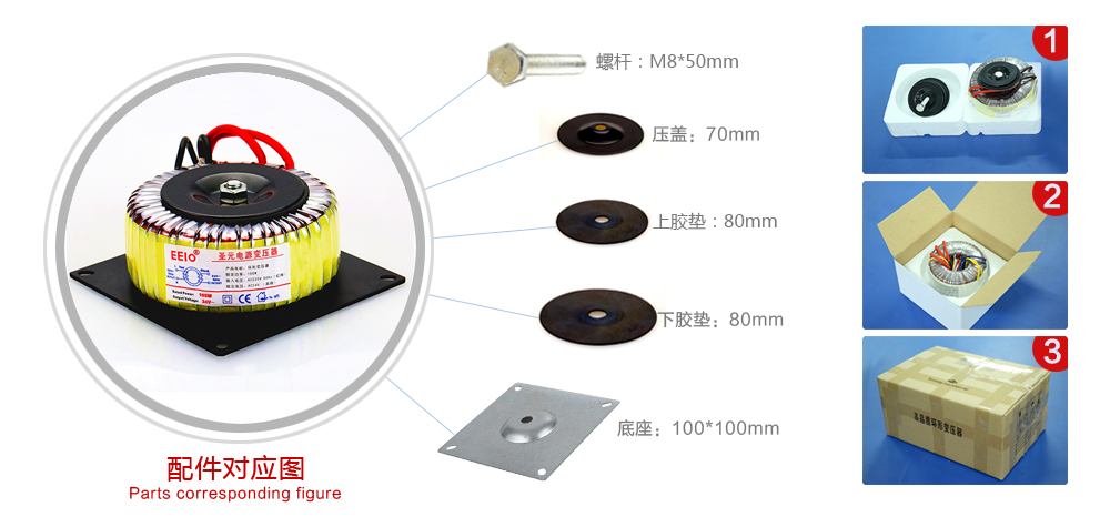 環形變壓器配件圖