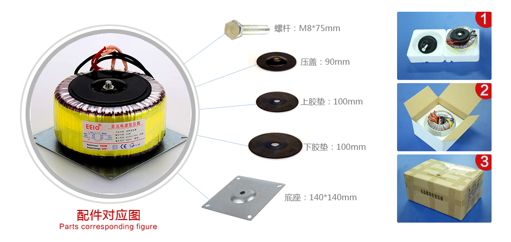 環形變壓器配件圖