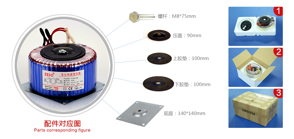 環形變壓器配件圖