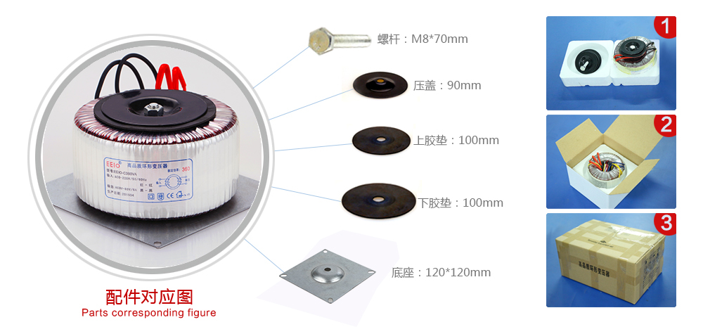環形變壓器配件圖