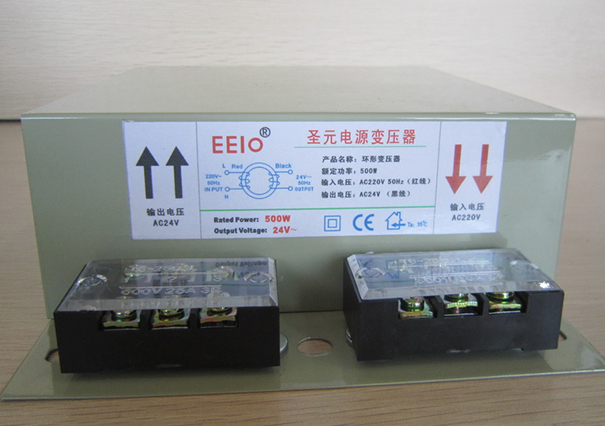 EEIO-KZ環形變壓器300W 220V/24V [帶綠黃外殼保護的變壓器]